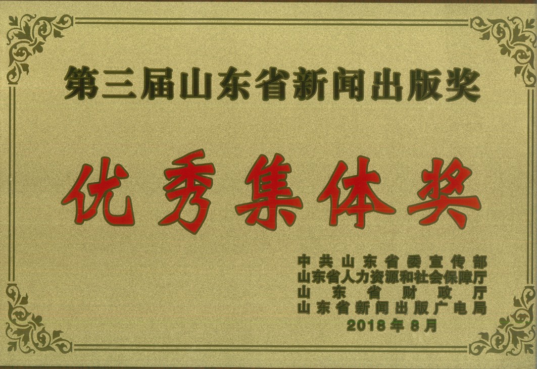 臨沂新華榮獲再次山東省新聞出版獎(jiǎng)印刷復(fù)制獎(jiǎng)和優(yōu)秀集體獎(jiǎng) 第 2 張